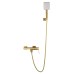 Смеситель для ванны с душем WONZON & WOGHAND DIAMOND, Брашированное золото (WW-88639011- BG)