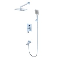 Душевая система встраиваемая WONZON & WOGHAND FIT, Хром (WW-88939009A-CR)