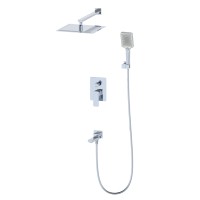Душевая система встраиваемая WONZON & WOGHAND EDGE, Хром (WW-88939003-CR)