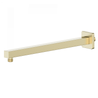 Настенный кронштейн для верхнего душа WONZON & WOGHAND, Брашированное золото (WW-SA10-40-BG)