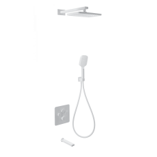 Душевая система с термостатом встраиваемая WONZON & WOGHAND, Белый матовый (WW-B4005-MW)
