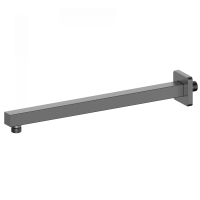 Настенный кронштейн для верхнего душа WONZON & WOGHAND, Темный графит (WW-SA10-40-BGM)