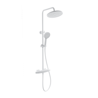 Душевая система с термостатом WONZON & WOGHAND NEO, Белый матовый (WW-B3035-A1-MW)