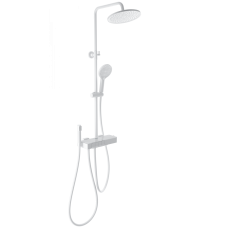 Душевая система с термостатом WONZON & WOGHAND MUSE Forte, Белый матовый (WW-B3580-MW)