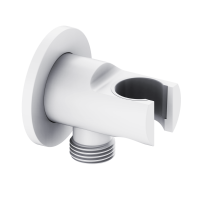 Шланговое подключение с держателем WONZON & WOGHAND, Белый матовый (WW-HZ2319-MW)