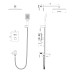 Душевая система WONZON & WOGHAND DIAMOND, Брашированный никель (WW-88739011-BN)