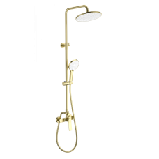 Душевая система WONZON & WOGHAND, Брашированное золото (WW-B3200-BG)