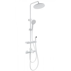 Душевая система с гигиеническим душем и термостатом WONZON & WOGHAND SOLID, Белый матовый (WW-C3011-A1-MW)