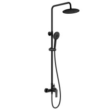 Душевая система WONZON & WOGHAND Blend, Черный матовый (WW-A30103-MB)