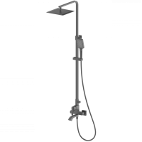 Душевая система WONZON & WOGHAND FLEX, Темный графит (WW-88047072-BGM)
