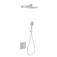 Душевая система с термостатом встраиваемая WONZON & WOGHAND, Белый матовый (WW-D2017-B-MW)