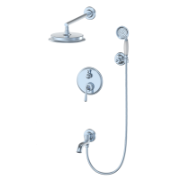 Душевая система встраиваемая WONZON & WOGHAND STEAM, Хром (WW-88939008-CR)