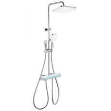 Душевая система с термостатом WONZON & WOGHAND MUSE Lumia, Хром (WW-B4174-CR)