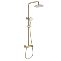 Душевая система WONZON & WOGHAND MUSE Corno, Брашированное золото (WW-A30653-BG)