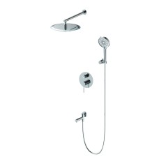 Душевая система встраиваемая WONZON & WOGHAND STICK, Хром (WW-88939017-CR)