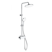 Душевая система с термостатом WONZON & WOGHAND MUSE Corno, Хром (WW-B3110-CR)