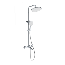 Душевая система с термостатом WONZON & WOGHAND T-1000, Хром (WW-B3057-A-CR)