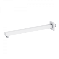 Настенный кронштейн для верхнего душа WONZON & WOGHAND, Белый матовый (WW-SA10-40-WM)