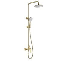 Душевая система WONZON & WOGHAND Blend, Брашированное золото (WW-A30103-BG)