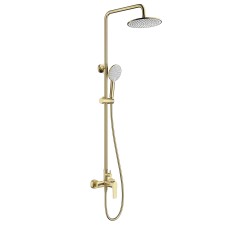 Душевая система WONZON & WOGHAND Blend, Брашированное золото (WW-A30103-BG)