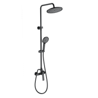 Душевая система WONZON & WOGHAND, Черный матовый (WW-B3200-MB)