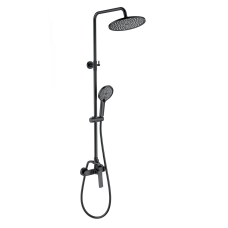 Душевая система WONZON & WOGHAND, Черный матовый (WW-B3200-MB)
