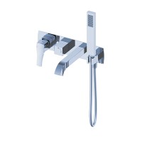 Смеситель для ванны встраиваемый WONZON & WOGHAND FLEX, Хром (WW-88889072-CR)