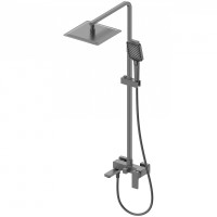 Душевая система WONZON & WOGHAND CUBE 2.0, Темный графит (WW-88047068-BGM)