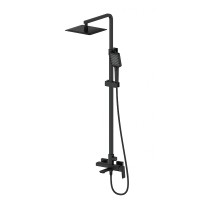 Душевая система WONZON & WOGHAND DIAMOND, Черный матовый (WW-88739011-MB)