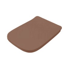 Сиденье для унитаза ArtCeram A16 ASA001 40 71 brown tortora с микролифтом крепеж хром