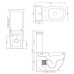 Унитаз компакт ArtCeram Hermitage HEV006 03 00