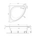 Стальная ванна Bette Arco plus 6035 140х140