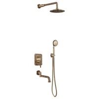 Душевой набор Bronze De Luxe Windsor 10137DF