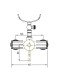 Гигиенический душ Bronze De Luxe Windsor 10135