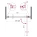 Душевая дверь Belbagno Marmi B-1-90-C-NERO