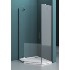 Душевой уголок Belbagno Kraft P-1-80-C-Cr-L без поддона