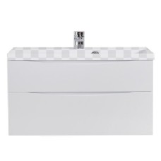 Тумба под раковину Belbagno Marino H60-1200-2C-SO-BL-P Bianco Lucido