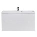 Тумба под раковину Belbagno Marino H60-1200-2C-SO-BL-P Bianco Lucido