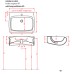 Раковина Artceram Hi Line 65х50 HIL004 03 00