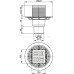 Трап для душа AlcaPlast APV2321 с решеткой