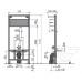 Инсталляция для унитазов AlcaPlast A114S/1200