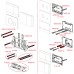 Кнопка для инсталляции AlcaPlast Air Light R хром