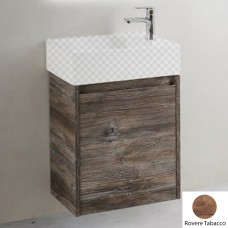 Тумба под раковину Belbagno Kraft Mini 500/260-1A-SO-RT-L Rovere Tabacco