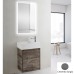 Тумба под раковину Belbagno Kraft Mini 500/260-1A-SO-CG-L Cemento Grigio