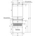 Комплект мебели для ванной Aquanet Алвита 00184580 антрацит