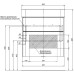 Комплект мебели для ванной Aquanet Виченца 00199301