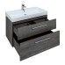 Комплект мебели для ванной Aquanet Nova 00243257 дуб рошелье