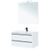 Комплект мебели для ванной Aquanet Lino 00271957 матовый