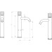 Смеситель Boheme Stick 122-W-MR-Black для раковины