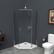 Душевой уголок BelBagno Uno 195-P-1-90-C-Cr без поддона